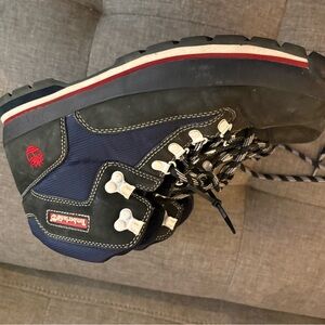 Timberland Men's Navy and Black Boots